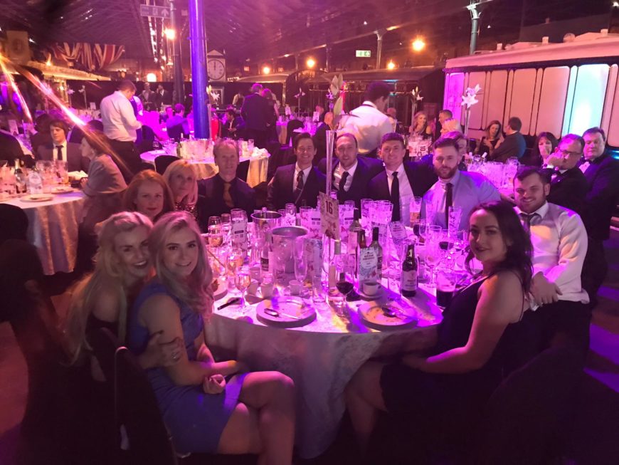 Omnia Machinery at the Northern Powerhouse Exports Awards ceremony.