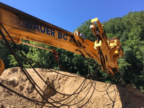 Bauer BG 24H Rotary Piling Rig