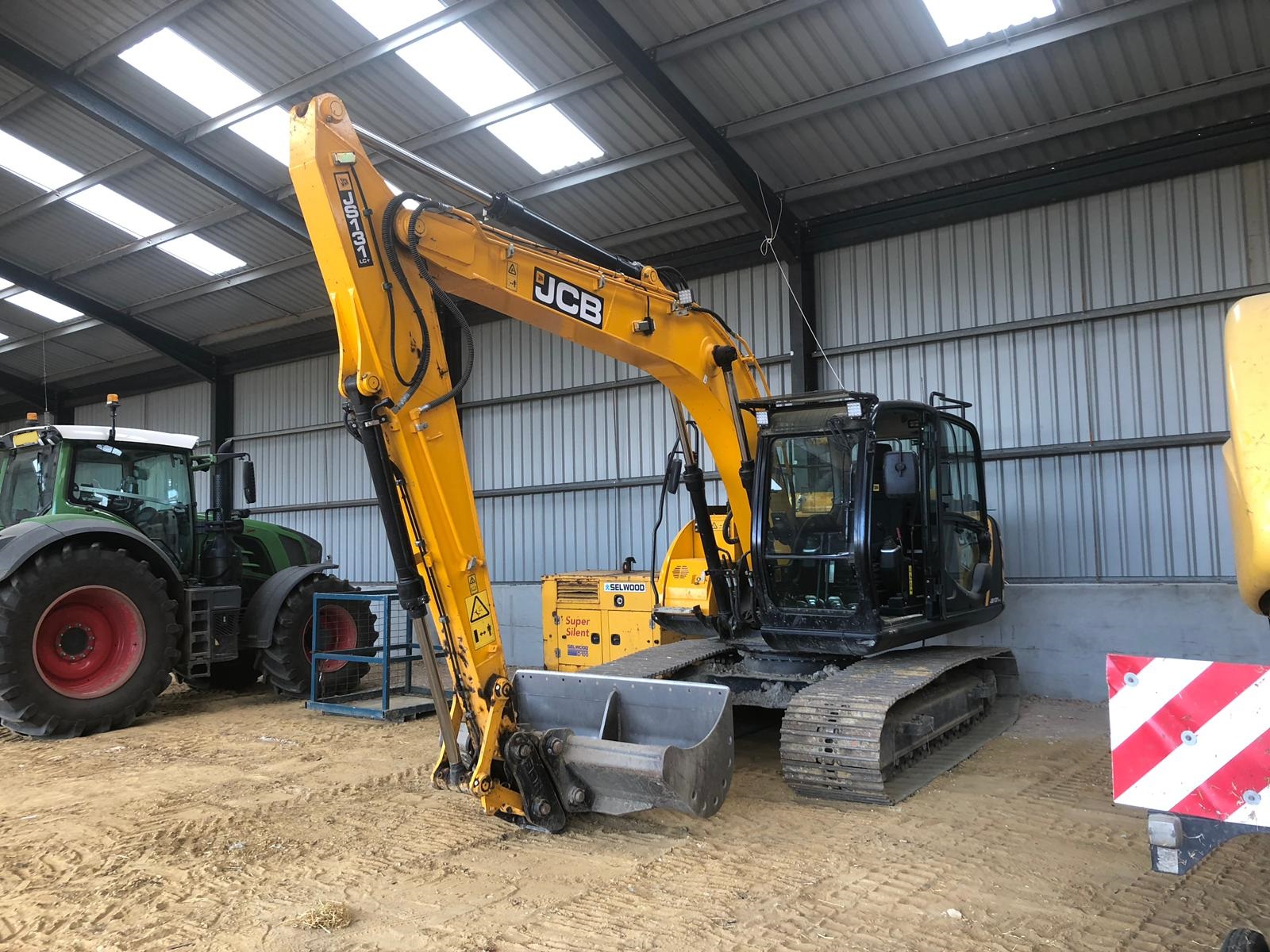 Used JCB JS 131 Track Excavator For Sale Omnia Machinery