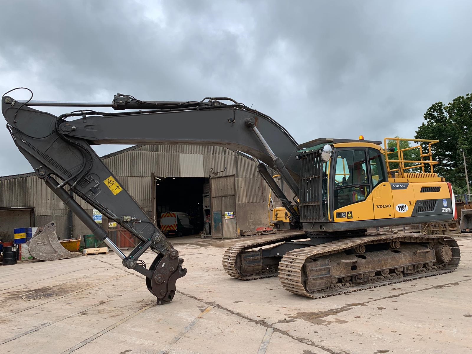 Volvo ec300dl технические характеристики