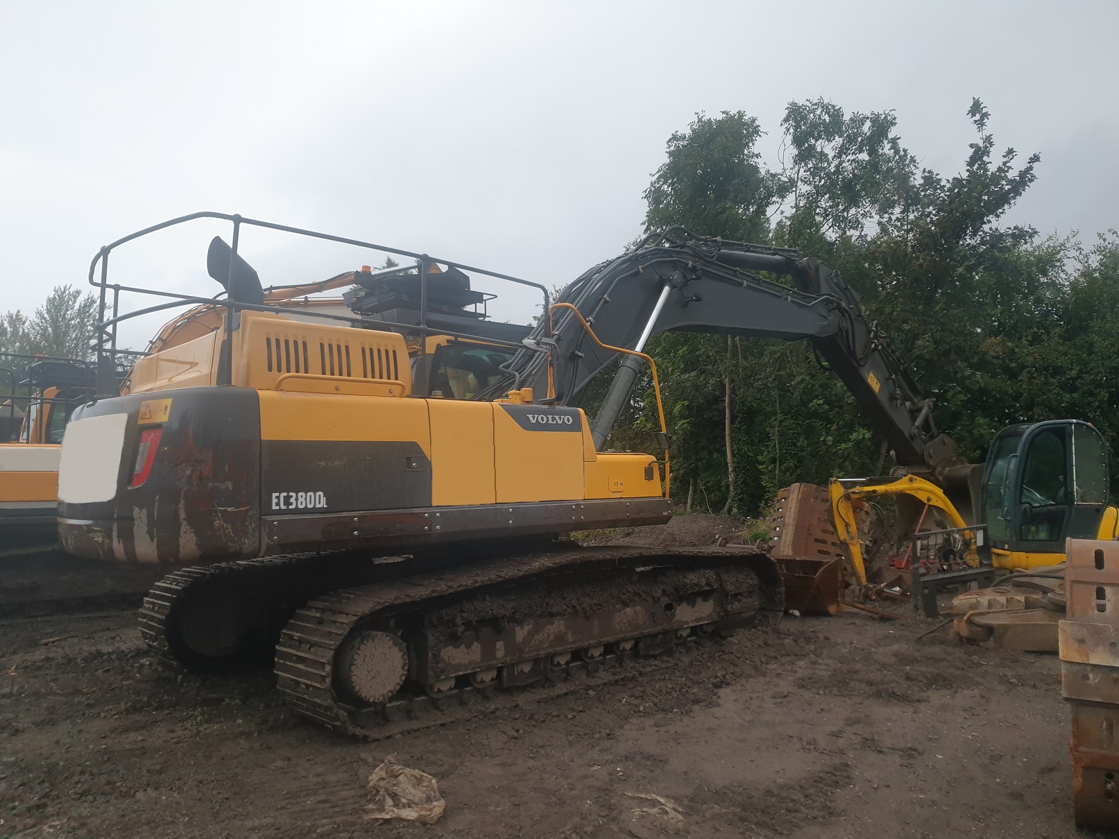 Экскаватор volvo ec380dl