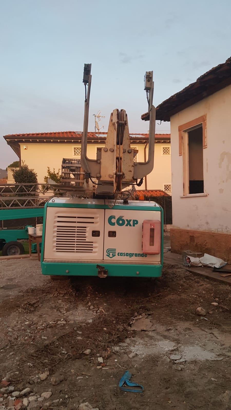 used casagrande c6 xp mini piling rig for sale omnia