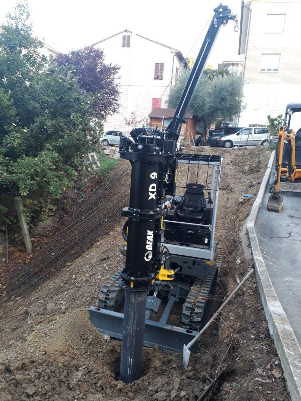 Geax XD9 Micro Piling Rig