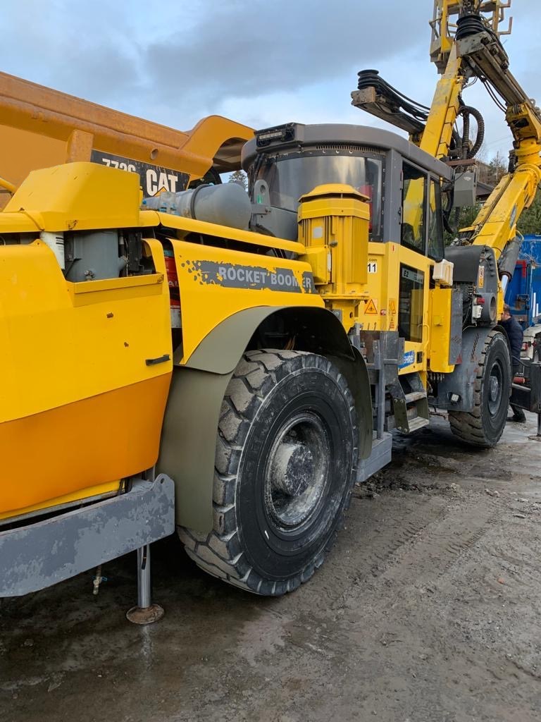 Used Atlas Copco E2C Underground Rock Drills For Sale Omnia Machinery