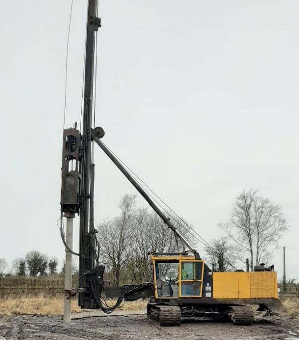 Junttan PM-15 Hammer Piling Rig