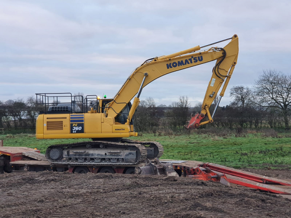 Koparka gąsienicowa Komatsu PC360LC