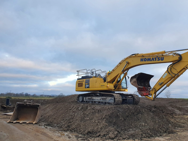 Komatsu PC360LC rupsgraafmachine