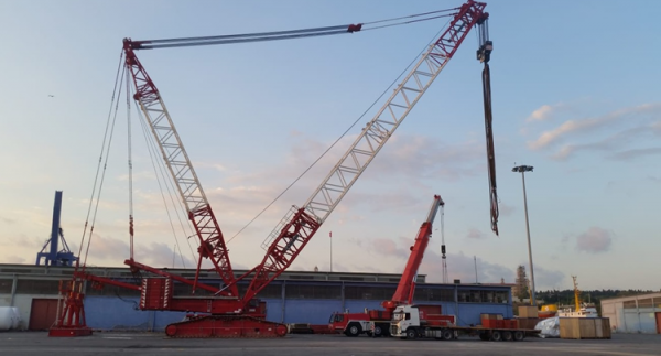 Liebherr LR1750 Crawler Crane