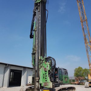 Bauer RTG RG16 Hammer Piling Rig