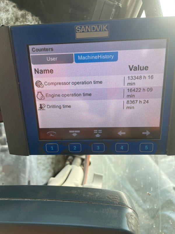 Sandvik DI550 Rock Drill