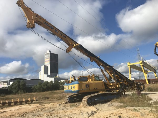 Bauer BG 18H Rotary Piling Rig