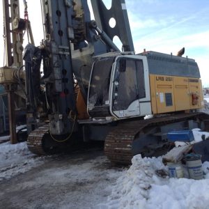 Liebherr LRB 255 Rotary Piling Rig