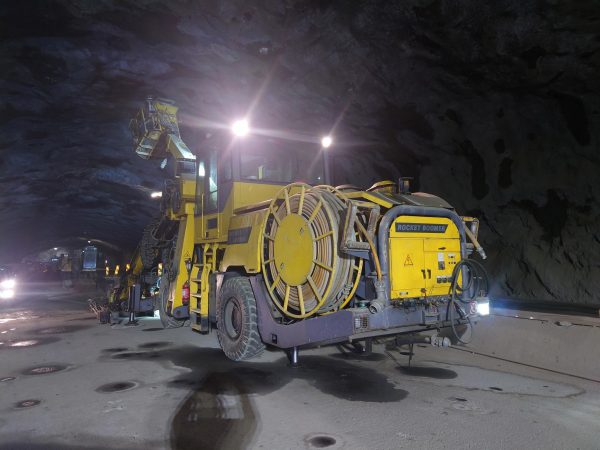 Podziemna wiertarka do skał Atlas Copco WL3C