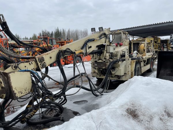 Pompe à béton souterraine Normet Spraymec 7110 WPC