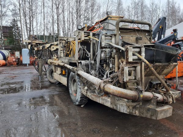 Normet Spraymec 7110 WPC Underground Concrete Pump