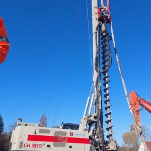 Comacchio CH 300 Rotary/CFA Piling Rig