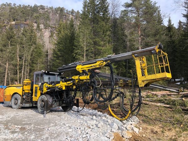 Atlas Copco M2C Underground Rock Drill