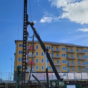 Junttan PM-23 Hammer Piling Rig