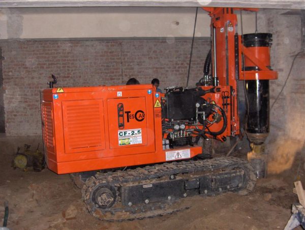 Tes Car CF2.5 Rotary Piling Rig