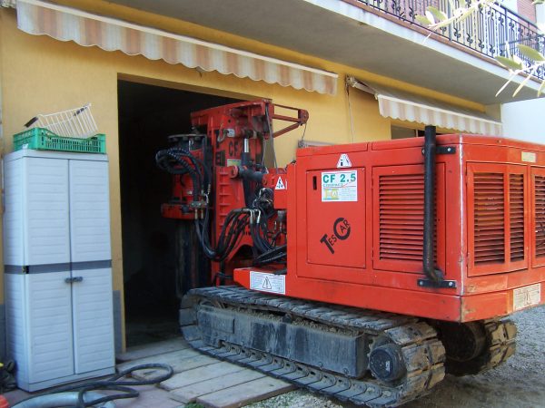 Tes Car CF2.5 Rotary Piling Rig