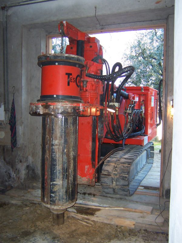 Tes Car CF2.5 Rotary Piling Rig