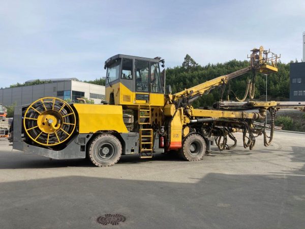 Atlas Copco XE3C ondergrondse rotsboor