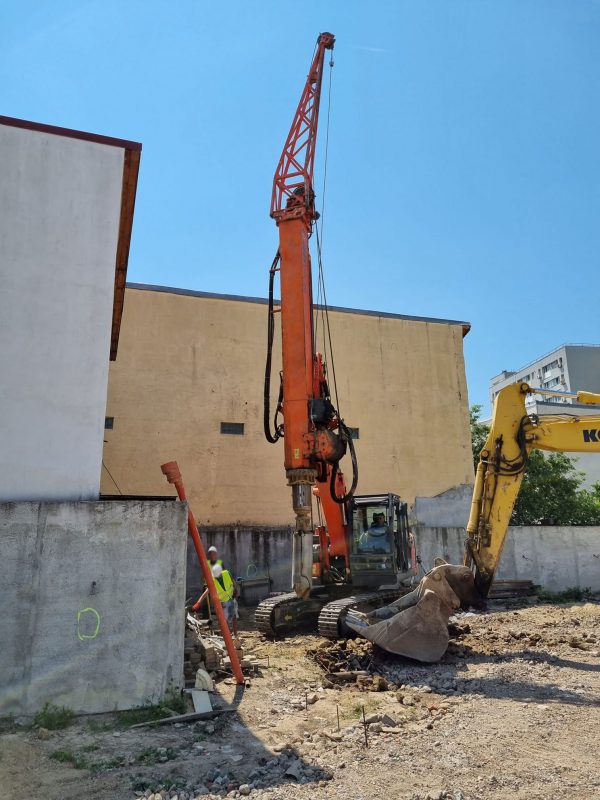 GEAX DTC-80 Rotary Piling Rig
