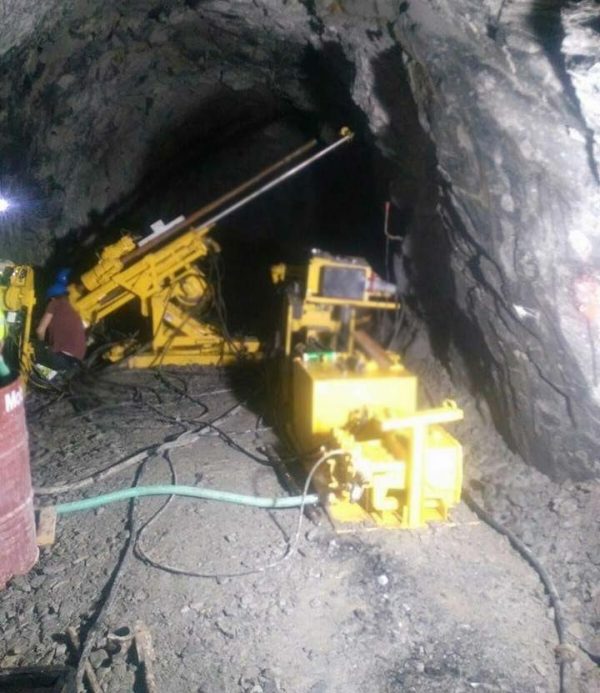 Perforadora subterránea Atlas Copco Diamec 262