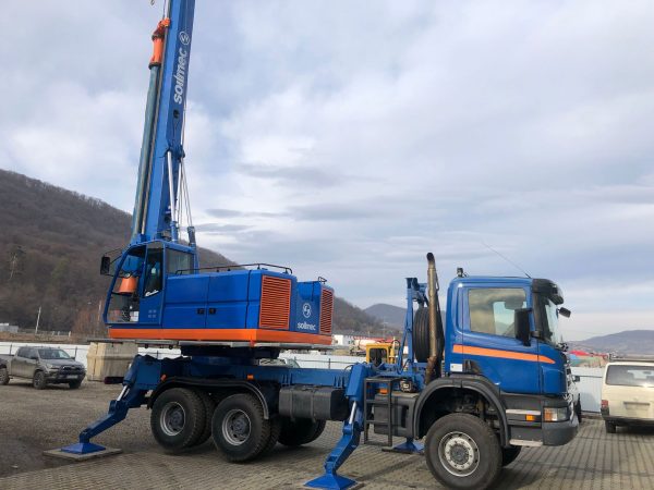 Soilmec T-108 Truck Mounted Piling Rig