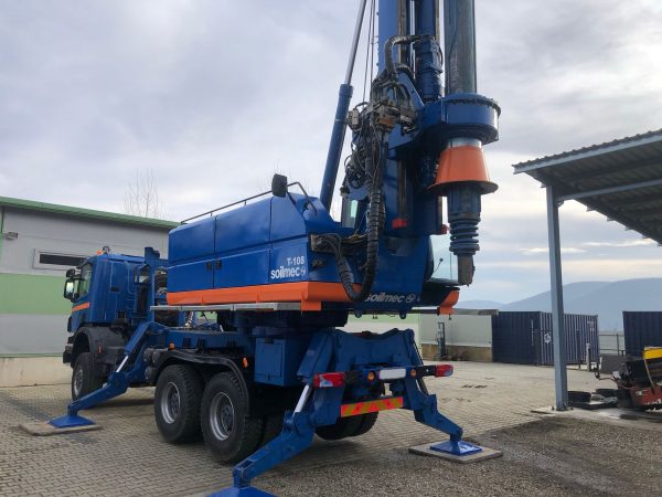 Soilmec T-108 Truck Mounted Piling Rig