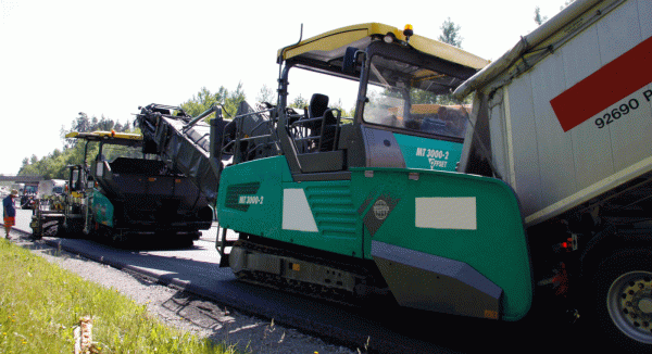 Vogele MT 3000-2i Offset Paver