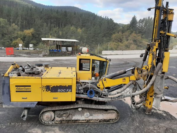 Perforadora de roca Atlas Copco ROC F6