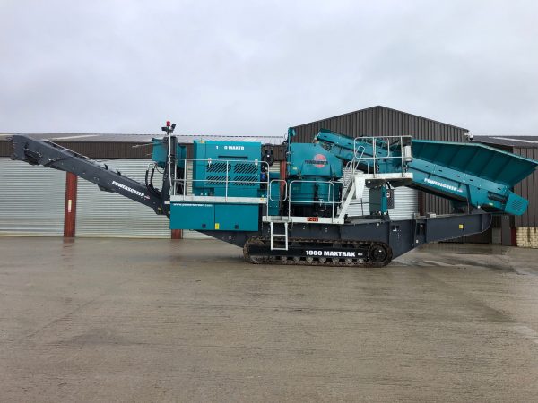 Powerscreen 1000 Maxtrak frantoio a cono