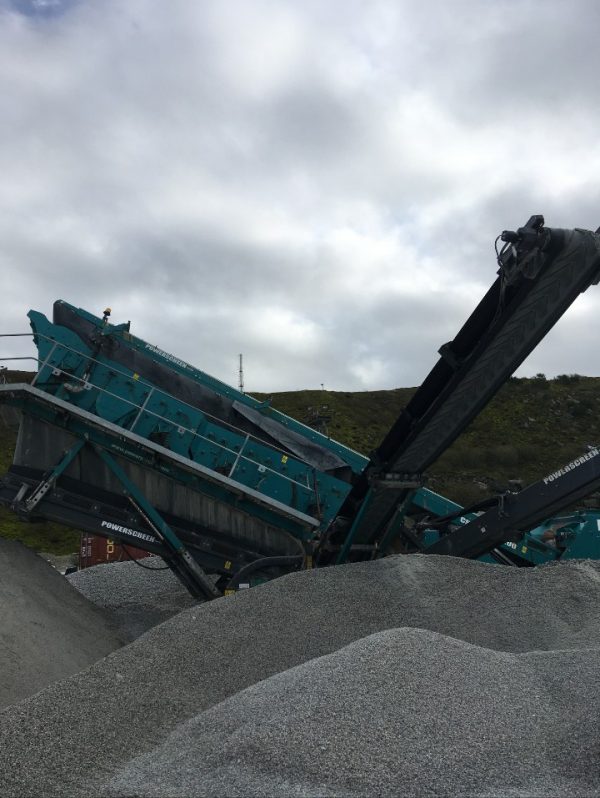 Powerscreen Chieftain 2200 Bildschirm