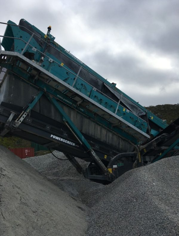 Powerscreen Chieftain 2200 Bildschirm