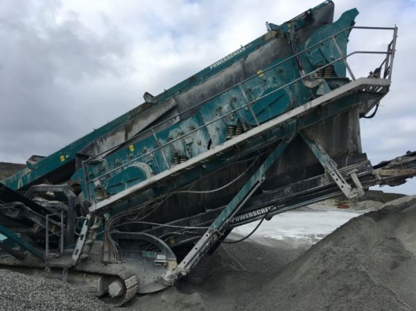 Powerscreen Chieftain 2200 スクリーン