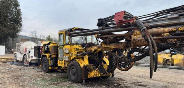 Atlas Copco Boomer 282 Underground Rock Drill