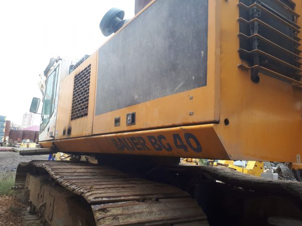 Bauer BG40 Rotary Piling Rig