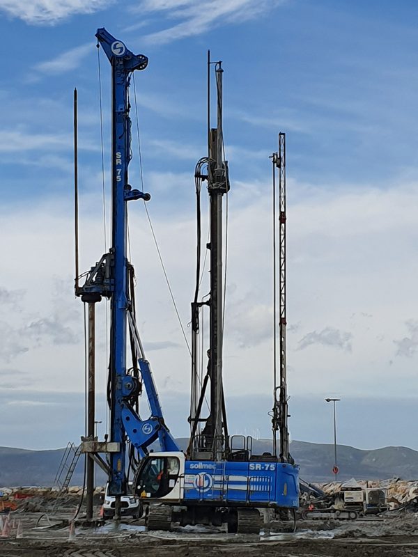 Soilmec SR-75 旋转打桩机