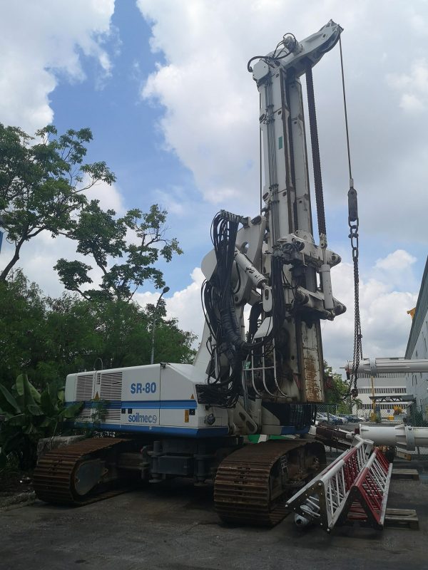 Soilmec SR-80 Rotary Piling Rig