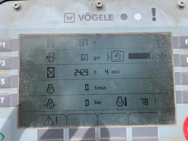 Vogele MT 3000-2i Offset Paver
