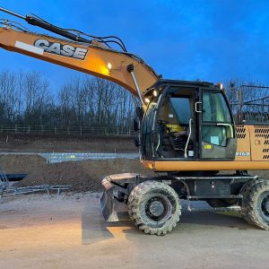 Case WX168 Wheeled Excavator