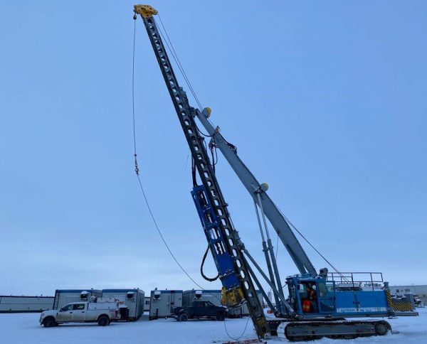 Junttan PM-23LC Hammer Piling Rig