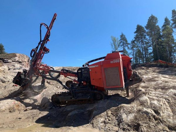 Sandvik DC560 Rock Drill