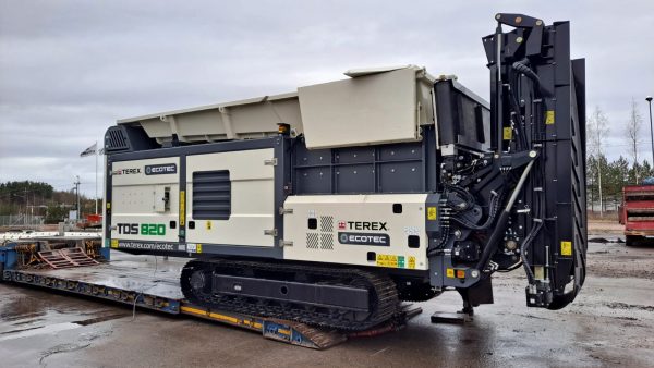 Terex Ecotec TDS 820 Низкоскоростной измельчитель