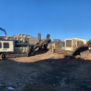 Terex Ecotec TDS 825 papiervernietiger met lage snelheid