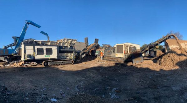 Terex Ecotec TDS 825 Slow Speed Shredder