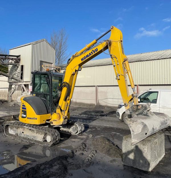 Komatsu PC55MR Bagger