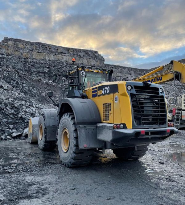 Pá carregadeira de rodas Komatsu WA470-8