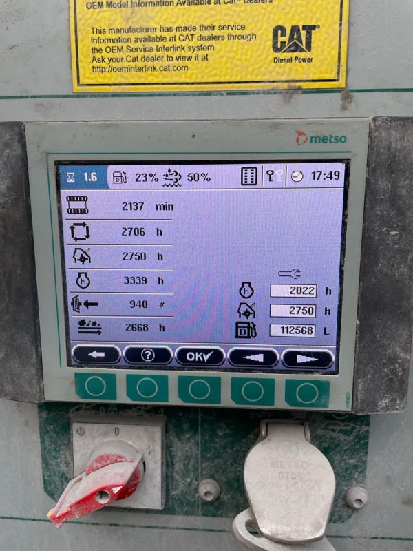 Trituradora de impacto Metso LT1213S